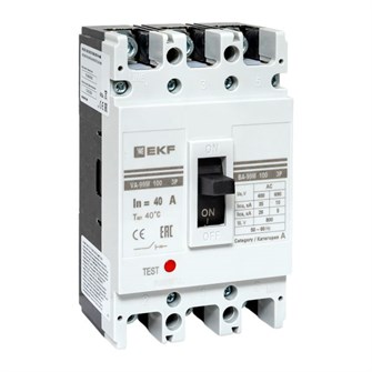 {{photo.Alt || photo.Description || 'Автоматический выключатель в литом корпусе  EKF mccb99-100-40m'}}