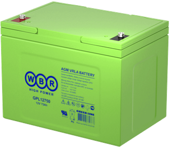 Аккумулятор;;WBR;GPL12750 100641