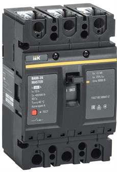 {{photo.Alt || photo.Description || 'Автоматический выключатель в литом корпусе  IEK SVA30-3-0250-02'}}