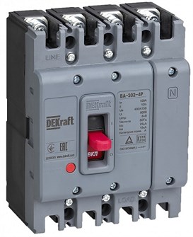Автоматический выключатель в литом корпусе  DEKraft 22779DEK 150097