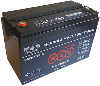 Аккумулятор;;WBR;MB;100-12 100644