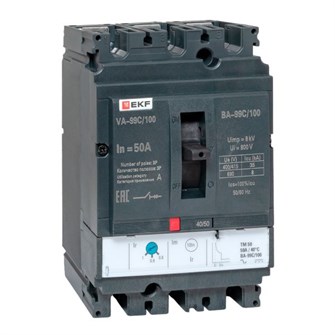 {{photo.Alt || photo.Description || 'Автоматический выключатель в литом корпусе  EKF mccb99C-100-50'}}