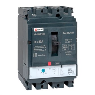 {{photo.Alt || photo.Description || 'Автоматический выключатель в литом корпусе  EKF mccb99C-100-80'}}