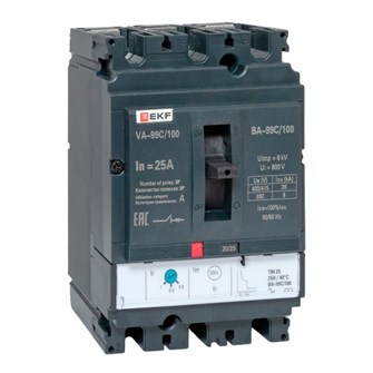 {{photo.Alt || photo.Description || 'Автоматический выключатель в литом корпусе  EKF mccb99C-100-25'}}