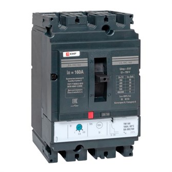 {{photo.Alt || photo.Description || 'Автоматический выключатель в литом корпусе  EKF mccb99C-160-160'}}