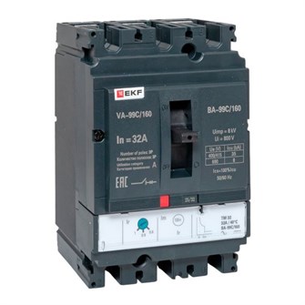 {{photo.Alt || photo.Description || 'Автоматический выключатель в литом корпусе  EKF mccb99C-160-32'}}