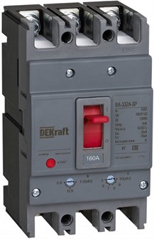 Автоматический выключатель в литом корпусе  DEKraft 28104DEK 150220