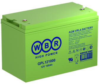 Аккумулятор;;WBR;GPL121000 100647