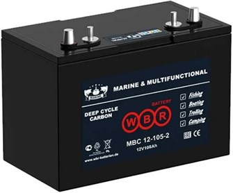 Аккумулятор;;WBR;MBC12-105-2;WBR 100649