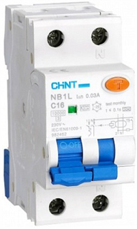 Автоматический выключатель дифф. тока (АВДТ)  CHINT 203111 150519