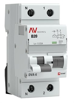 {{photo.Alt || photo.Description || 'Автомат дифференциальный EKF rcbo6-1pn-20B-30-ac-av'}}