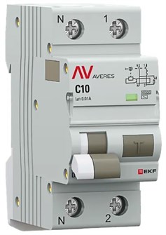 {{photo.Alt || photo.Description || 'Автомат дифференциальный EKF rcbo6-1pn-10C-10-ac-av'}}