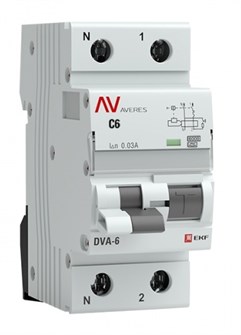 {{photo.Alt || photo.Description || 'Автомат дифференциальный EKF rcbo6-1pn-6C-30-a-av'}}