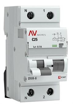 {{photo.Alt || photo.Description || 'Автомат дифференциальный EKF rcbo6-1pn-25C-100-a-av'}}