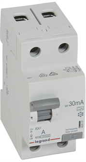 Выключатель дифференциального тока (ВДТ, УЗО)  Legrand 402036 150876