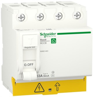 Выключатель дифференциального тока (ВДТ, УЗО)  Schneider Electric RESI9 150899
