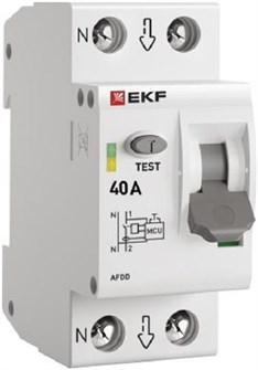 {{photo.Alt || photo.Description || 'Устройство защиты от дугового пробоя  EKF afdd-2-40-pro'}}