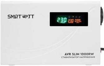 {{photo.Alt || photo.Description || 'Стабилизатор напряжения SmartWatt AVR SLIM 1000RW'}}