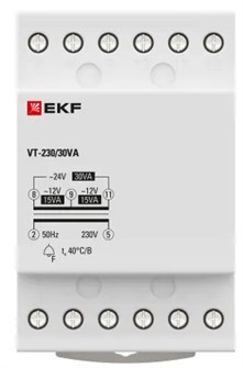 {{photo.Alt || photo.Description || 'Трансформатор звонковый понижающий EKF bt-230/30va'}}