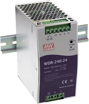 {{photo.Alt || photo.Description || 'Преобразователь AC-DC сетевой Mean Well WDR-240-24'}}