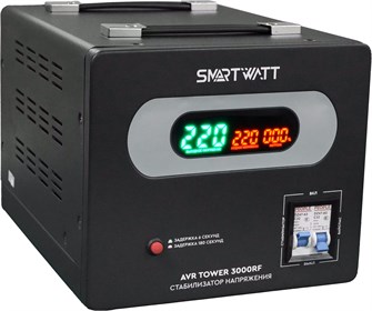 {{photo.Alt || photo.Description || 'Стабилизатор напряжения  SmartWatt AVR TOWER 3000RF'}}