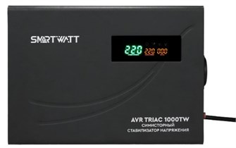 {{photo.Alt || photo.Description || 'Стабилизатор напряжения симисторный SmartWatt AVR TRIAC 1000TW'}}