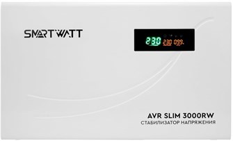 Стабилизатор напряжения SmartWatt AVR SLIM 3000RW 151696