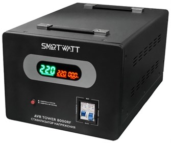 {{photo.Alt || photo.Description || 'Стабилизатор напряжения  SmartWatt AVR TOWER 8000RF'}}