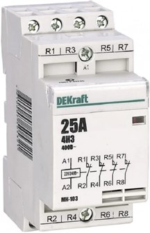 Контактор модульный DEKraft 18054DEK 152033