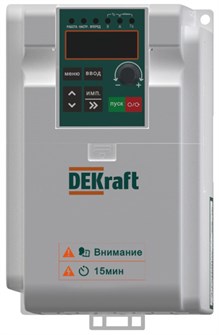Преобразователь частоты  DEKraft DEKV060G1R5S2 152621