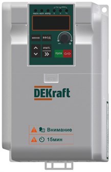 Преобразователь частоты  DEKraft DEKV060G2R2S2 152630