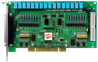 Плата  ICP DAS PCI-P16R16U CR 154464