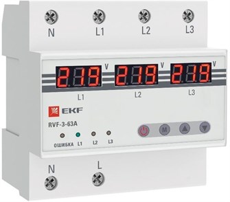 {{photo.Alt || photo.Description || 'Реле контроля фаз EKF RVF-3-63a'}}