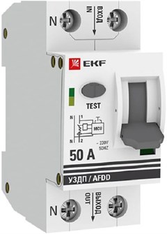 {{photo.Alt || photo.Description || 'Устройство защиты от дугового пробоя  EKF afdd-2-50C-pro'}}
