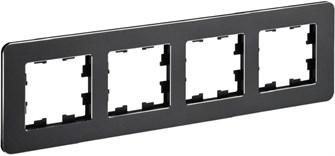 Рамка четверная  IEK BR-M42-M-01-K02 156782