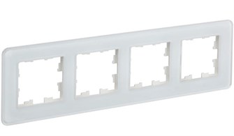 Рамка четверная  IEK BR-M42-G-41-K01 156838