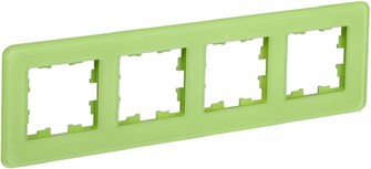 Рамка четверная  IEK BR-M42-G-41-K06 156842