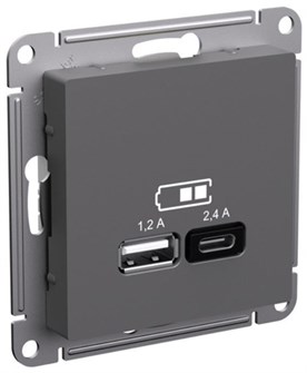 {{photo.Alt || photo.Description || 'Розетка USB  Systeme Electric ATN001439'}}