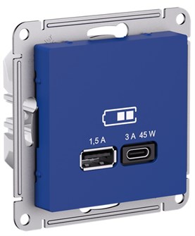 {{photo.Alt || photo.Description || 'Розетка USB  Systeme Electric ATN001129'}}