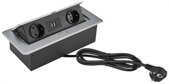 {{photo.Alt || photo.Description || 'Блок розеток  Cactus CS-SOCKET-EU/USBA-GY'}}