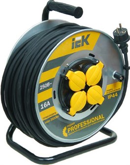 Удлинитель силовой IEK WKP16-16-04-50-44 158651