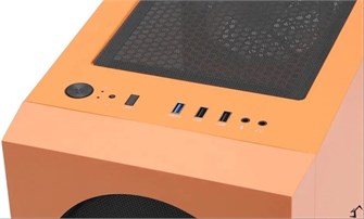 Корпус;mATX;WIZMAX;EM1;Woofer;Orange 106387