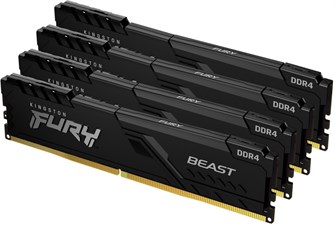 DDR4;64GB;(4*16GB);Kingston;FURY;KF432C16BBK4/64 108091