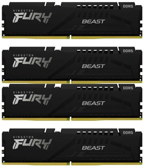 DDR5;64GB;(4*16GB);Kingston;FURY;KF560C40BBK4-64 108764