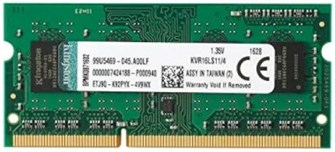 SODIMM;DDR3L;4GB;Kingston;KVR16LS11/4WP 108810