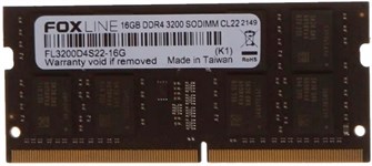 SODIMM;DDR4;16GB;(2*8GB);Foxline;FL3200D4S22S-16G 108880