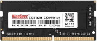 SODIMM;DDR4;32GB;KINGSPEC;KS3200D4N12032G 108888