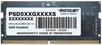SODIMM;DDR5;8GB;Patriot;Memory;PSD58G560041S 108913