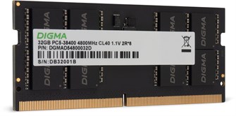 {{photo.Alt || photo.Description || 'SODIMM;DDR5;32GB;Digma;DGMAS54800032D'}}