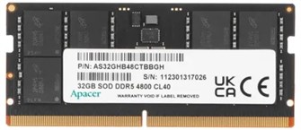 SODIMM;DDR5;32GB;Apacer;FS.32G2A.PTH 108945